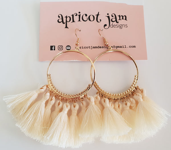 Hooped Boho Threads - Gold Metal