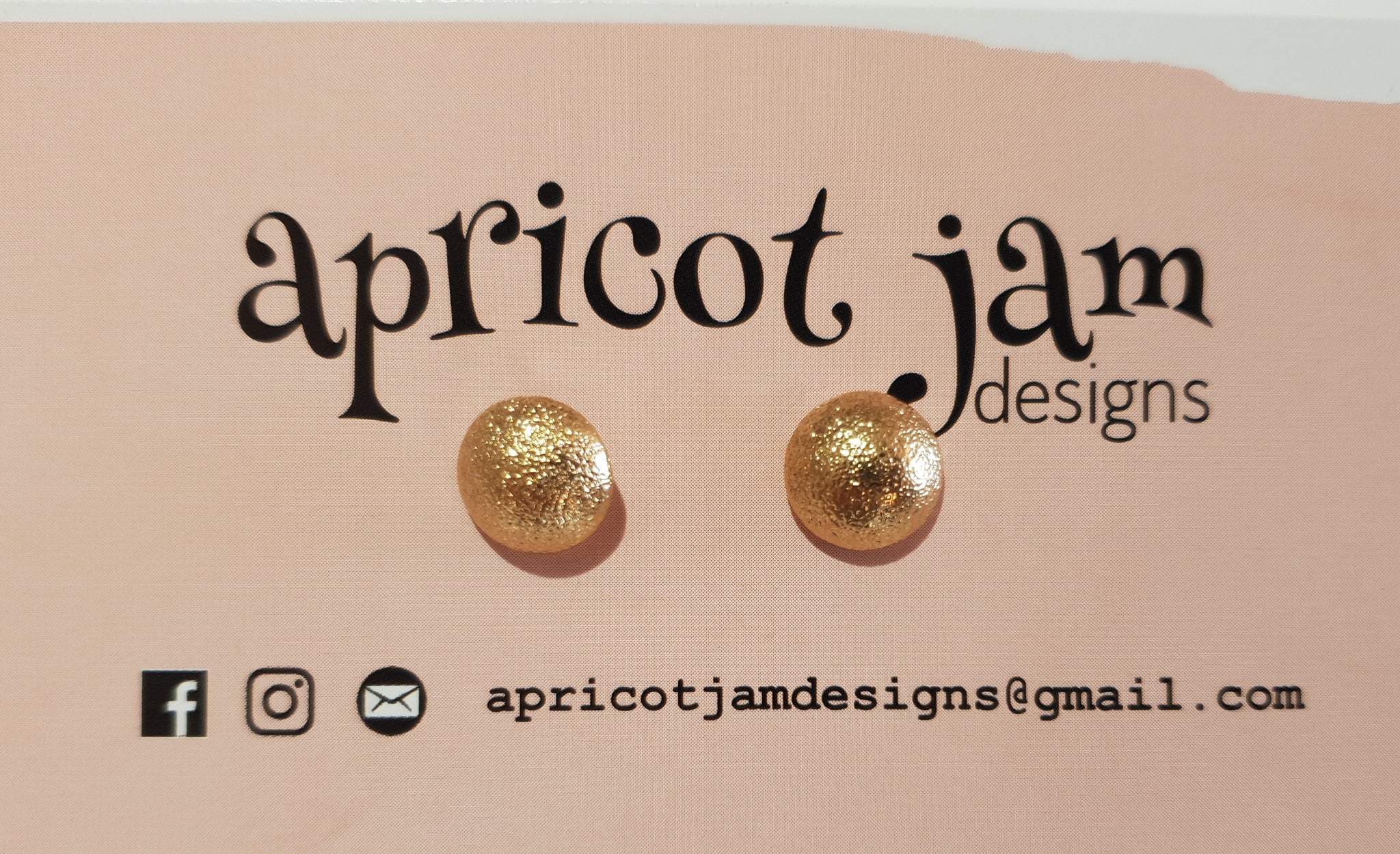 Gold Stud Earrings